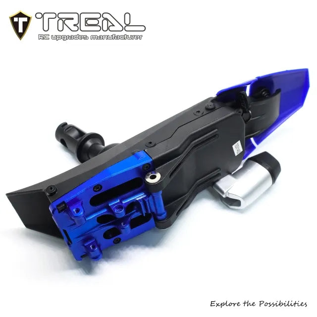 Treal Aluminum 7075 Battery Box Losi PROMOTO (Blue)