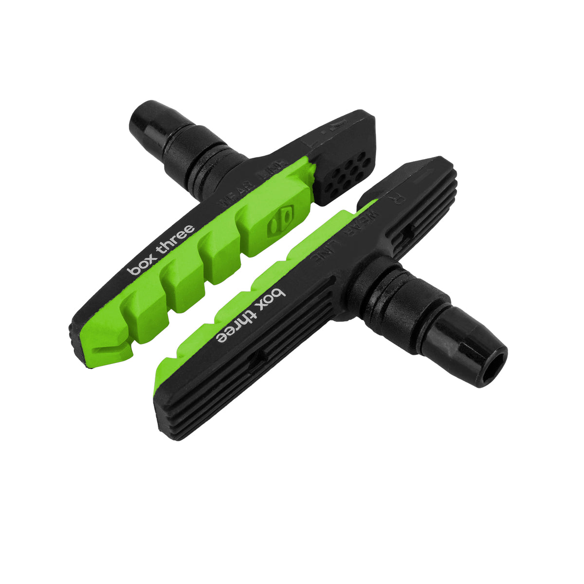 Box Three Air Flow Brake Pads (Green)