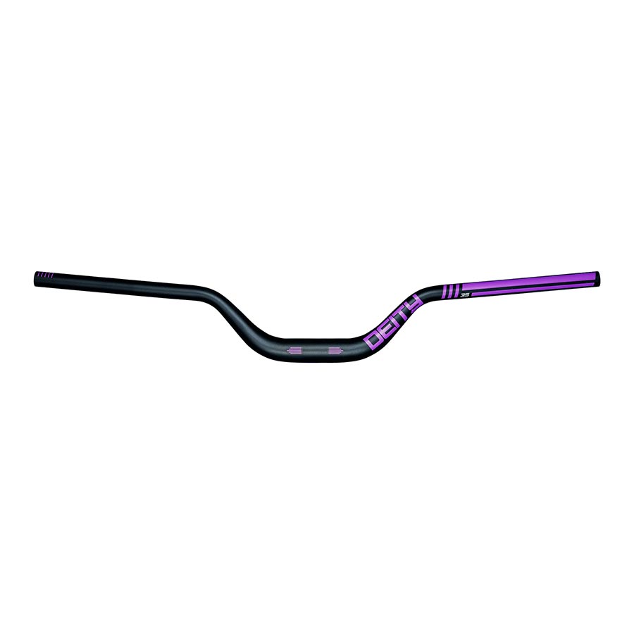 Deity Highside 80 MTB Handlebar Diameter: 31.8mm 760mm Rise: 80mm Purple