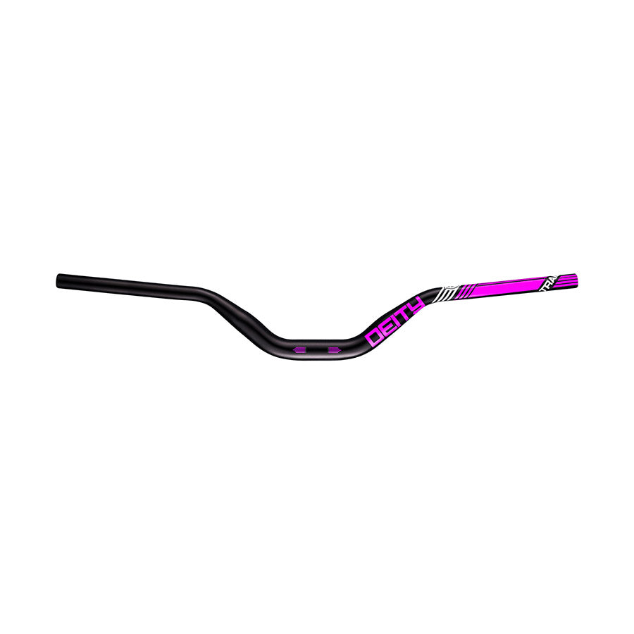 Deity Highside MTB Handlebar Diameter: 31.8mm 760mm Rise: 80mm Pink