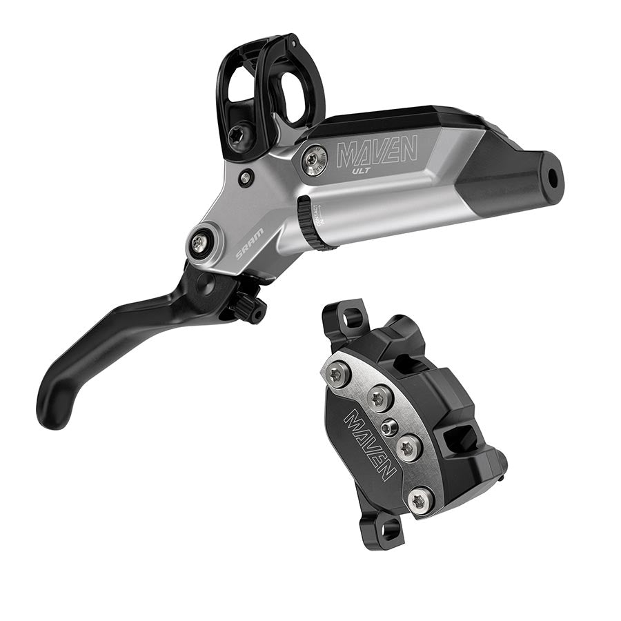 SRAM Maven Ultimate Stealth MTB Hydraulic Disc Brake Rear Post mount (Silver)