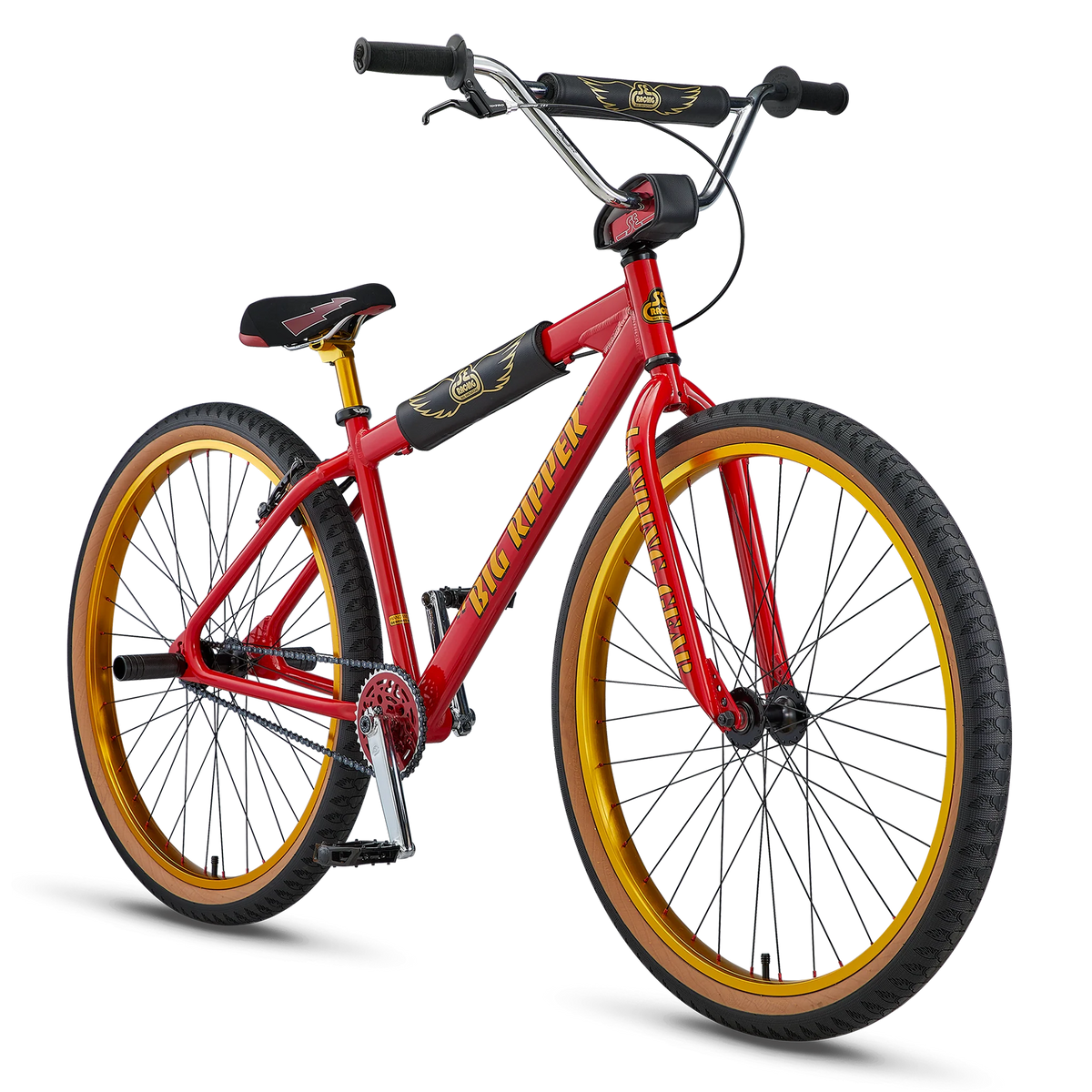 SE Bikes BIG RIPPER 29" (Deep Red / Gold)