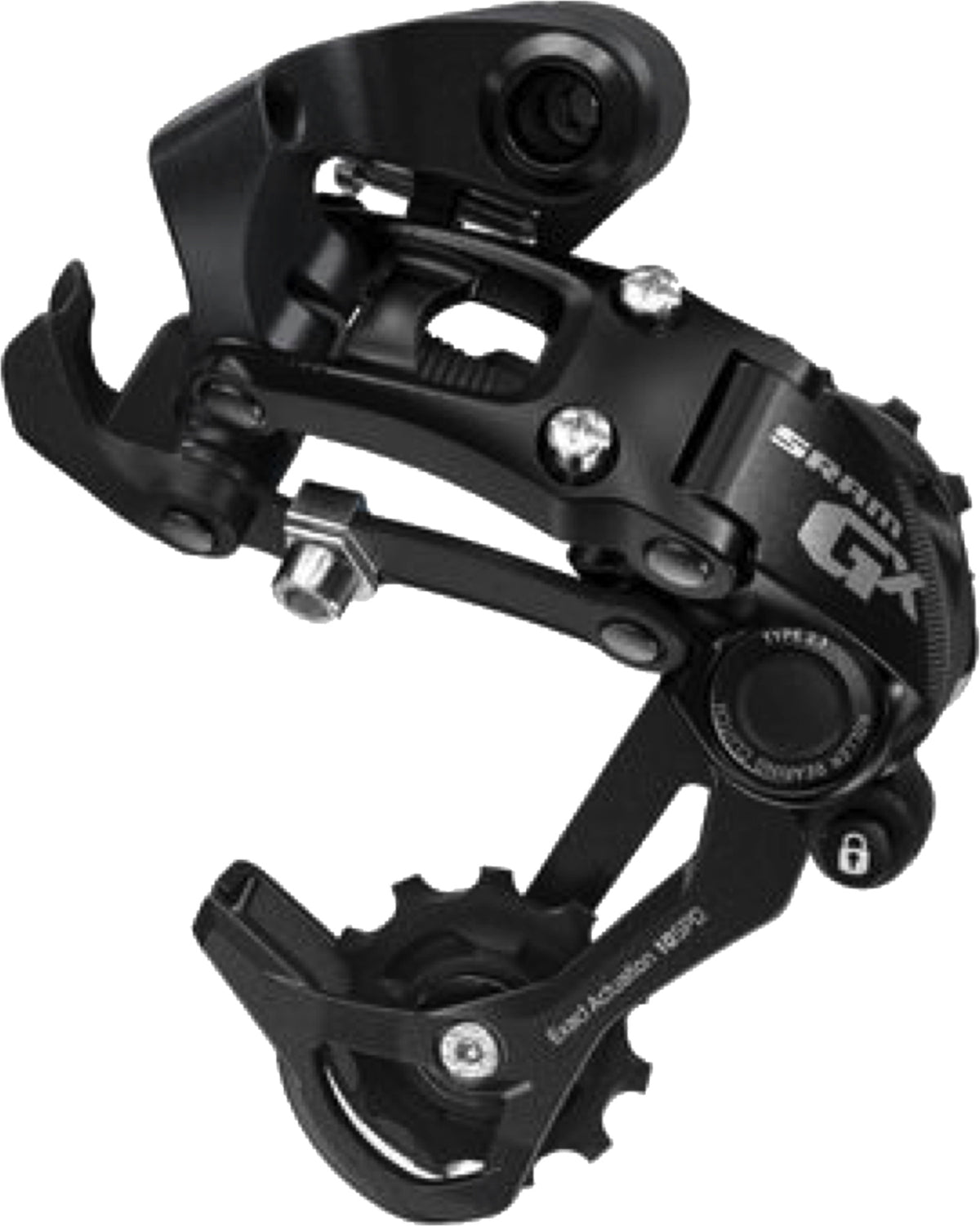 SRAM GX REAR DERAILLEUR 10 Speed Medium Cage (Black)
