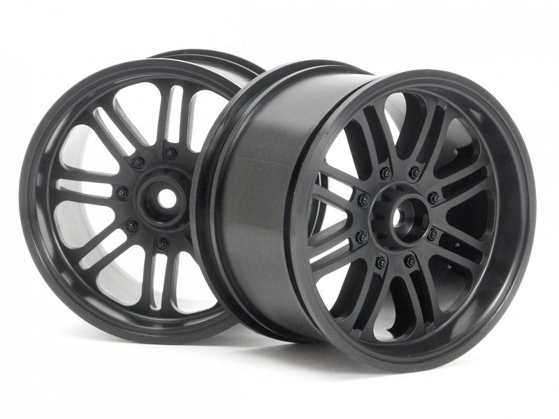 HPI Racing 8 Spoke Wheels (Black)