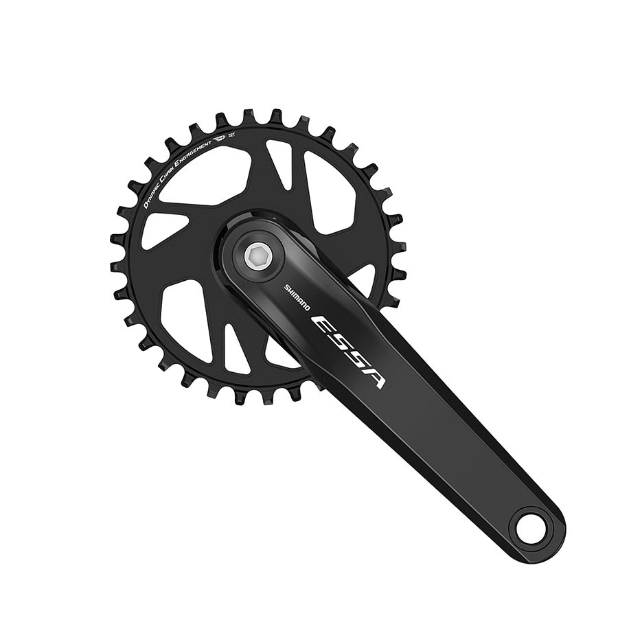 Shimano, ESSA FC-U2000-1 Crankset 7/8, 40 Square 175mm Black