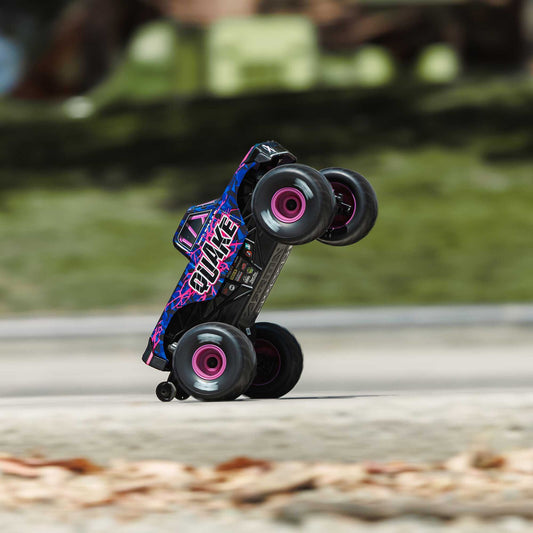 Arrma 1/16 Quake GROM Brushed Monster Truck: RTR (Purple)