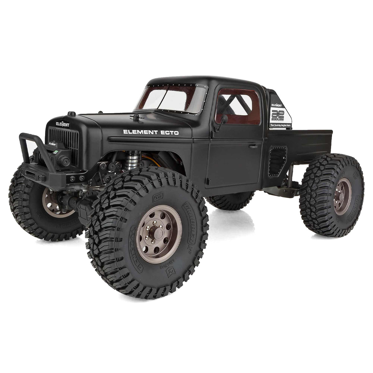 1/10 Enduro Ecto 4x4 Trail Truck RTR, LiPo Combo (Black)