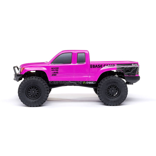 Axial SCX24 Base Camp 4WD RTR Micro Crawler: Pink