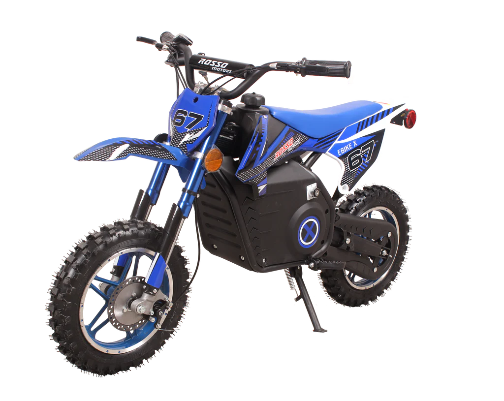 Rosso Motorsports EBIKE-X DIRT BIKE 36V: Assembled (Orange)