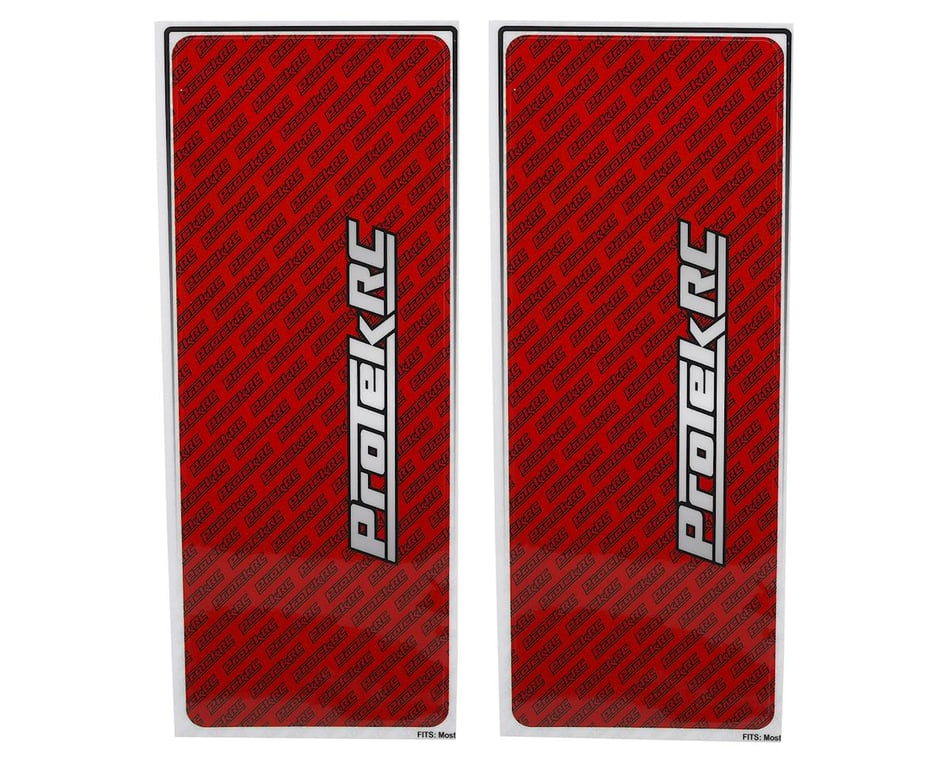 Protek RC Protective Chassis Sheet: Red
