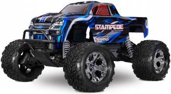 Traxxas Stampede 2WD XL-5 Titan w/Clipless Body: RTR (Blue)