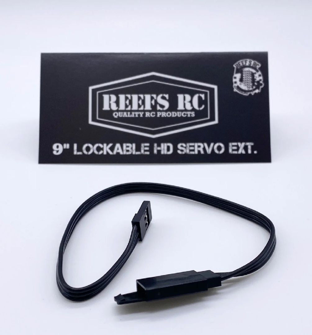 Reefs RC Lockable HD Servo Extension: 9”