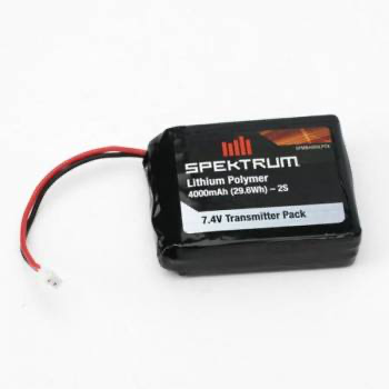 Spektrum 4000mAh 2S 7.4V LiPo Transmitter Battery