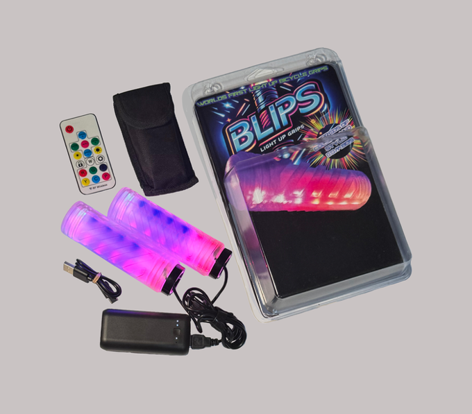 Blips Grips Rechargable Light Up Grips