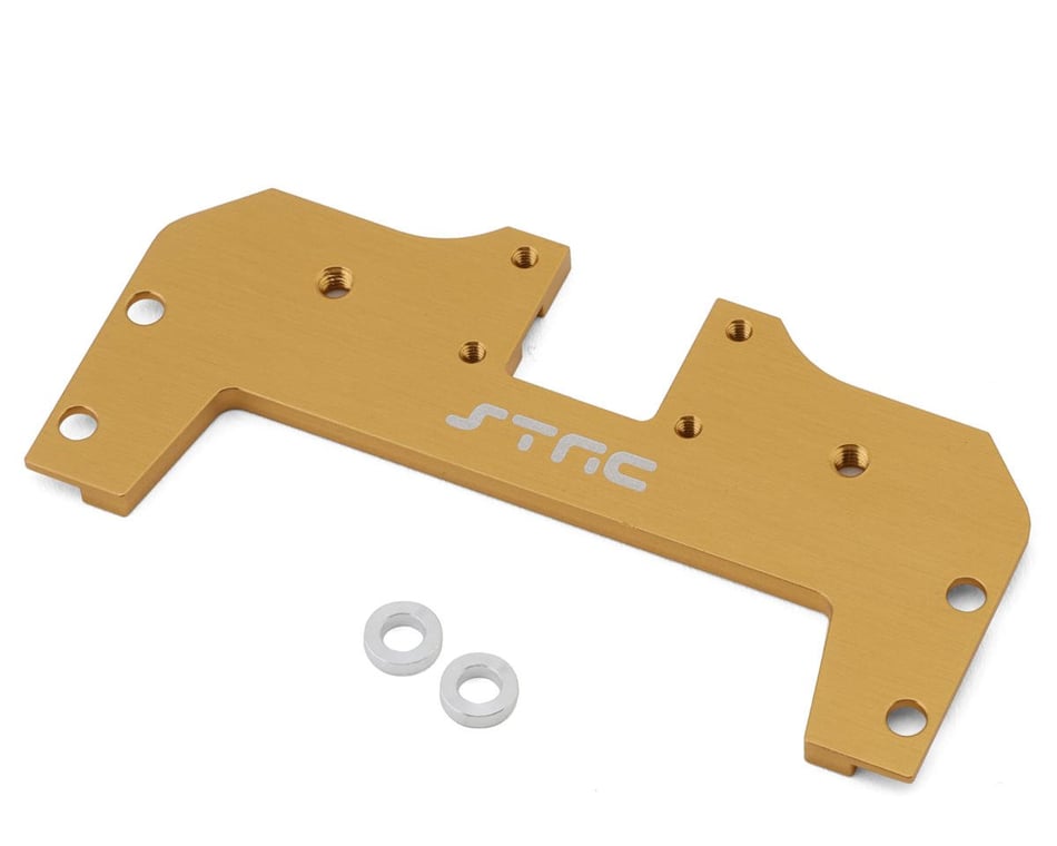 STRC CNC Aluminum Steering Tray: Redcat Lowrider (Gold)