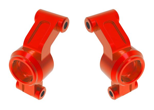 Traxxas Aluminum 6061-T6 Rear Stub Carriers L/R: Mini MAXX