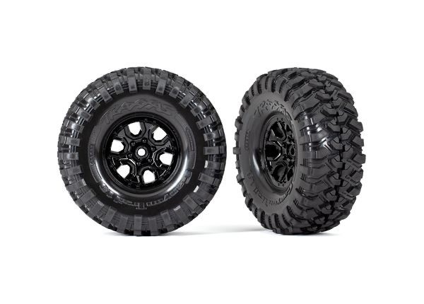 Traxxas 1.9” Premounted Wheels and Tires: TRX-4 2021 Bronco