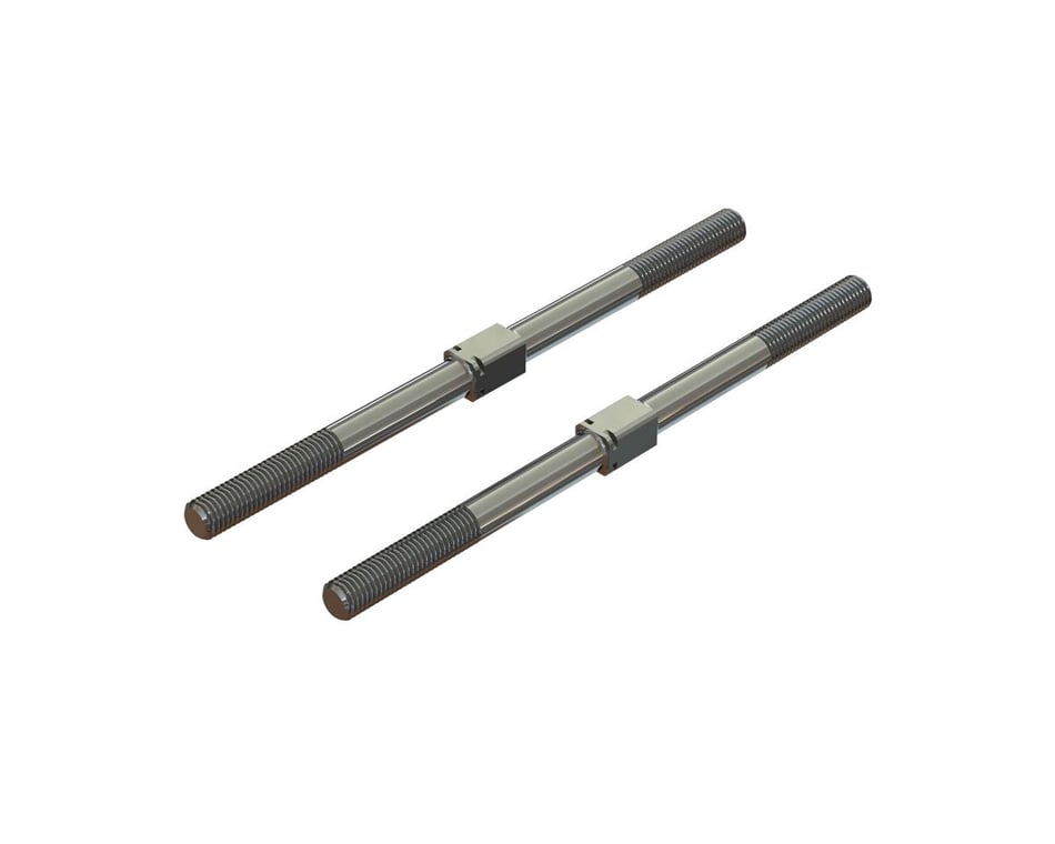 Arrma Steel Front Turnbuckles: M7x130mm: 8S EXB (2)
