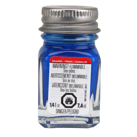 Testors Enamel Paint: Flourescent Blue