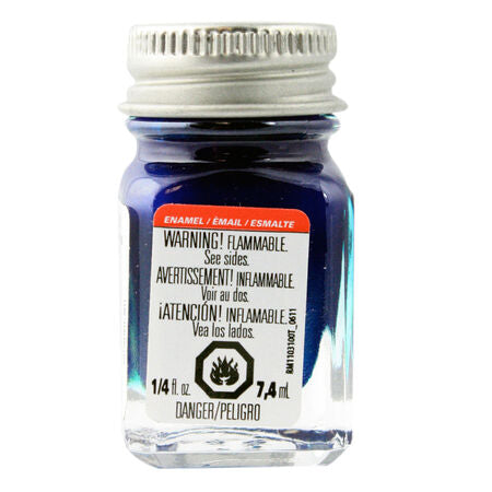 Testors Enamel Paint: Metal Flake Blue