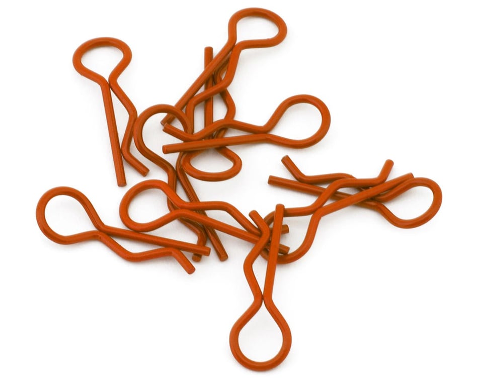 EcoPower 1/10 Body Clips: Orange (10)