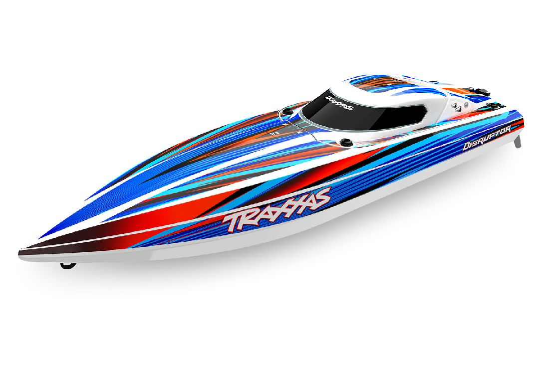 Traxxas Disruptor Brushless High Performance Deep-V Self-Righting 4S VXL