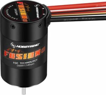 Hobbywing QuicRun Fusion SE 2-IN-1 40A Brushless Crawler System: 1800kv