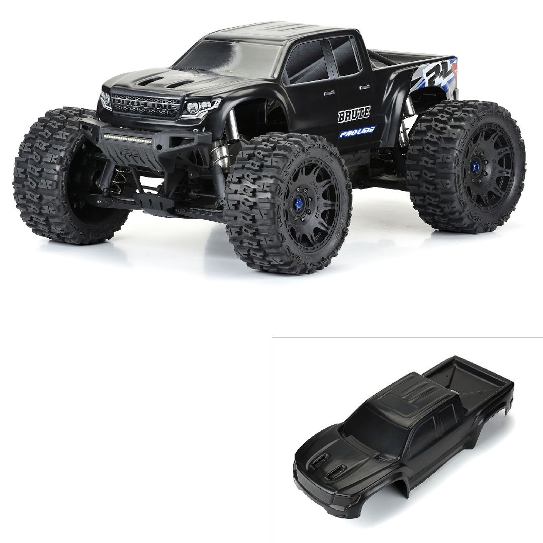 Pro-Line Brute Bash Armor Body: X-MAXX (Black)