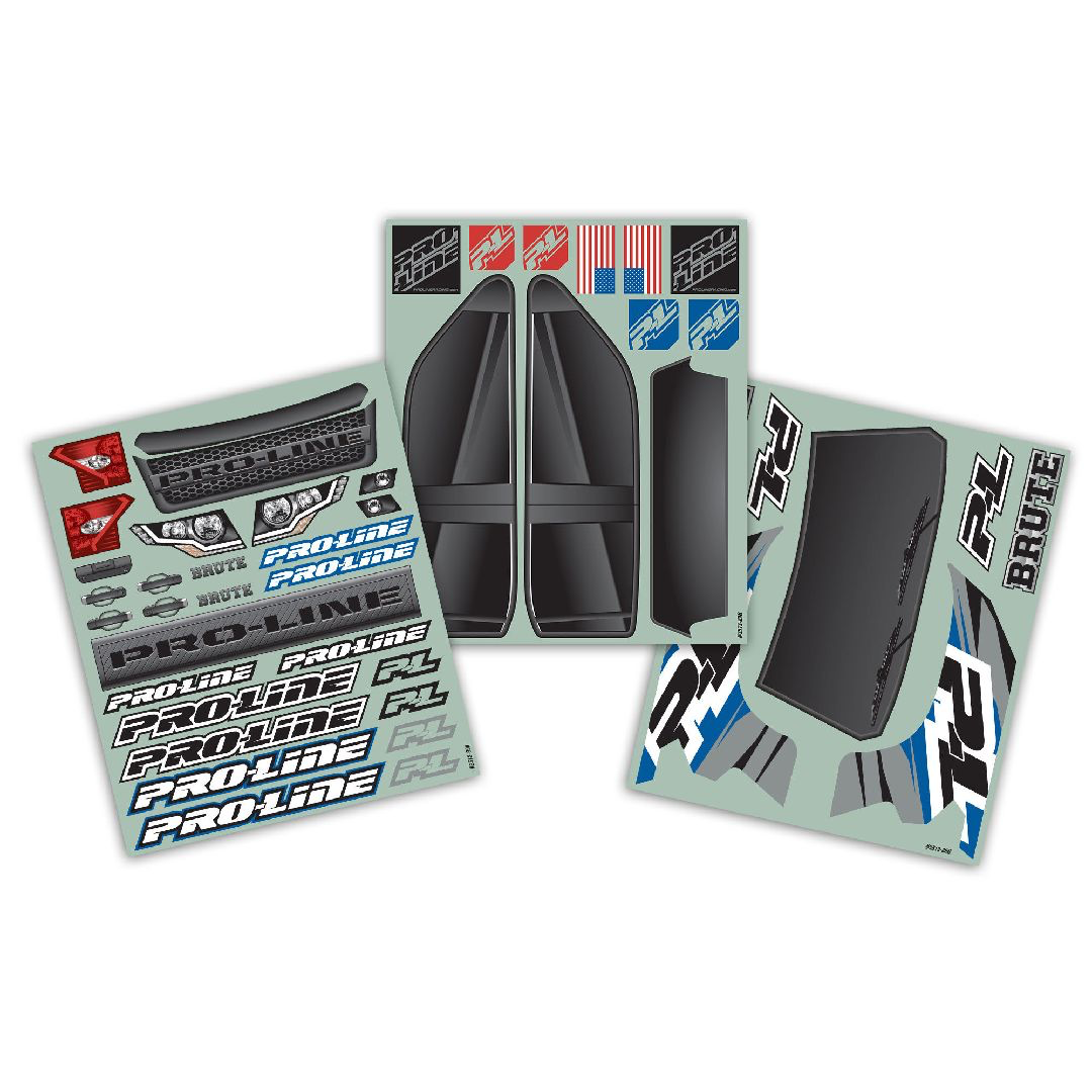 Pro-Line Brute Bash Armor Body: X-MAXX (Black)