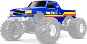 Traxxas Ford F-150 Bigfoot No.8 Assembled Body: X-Maxx MT: Blue