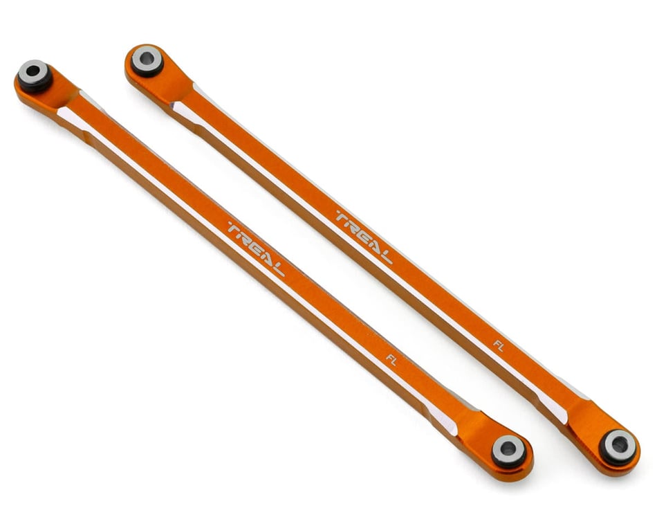 Treal Hobby CNC Aluminium 7075 Front Lower Link Bars: RBX10 Ryft