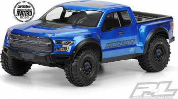 Pro-Line 2017 Ford Raptor True Scale Clear Body: Slash 2WD/4WD