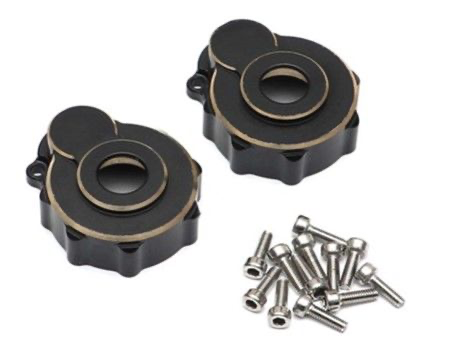 Hobby Details Brass Outer Portal Drive Housing: Black (83g)