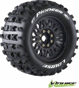 Louise R/C ST Pioneer 1/8 Stadium Truck Tires: 17mm Hex