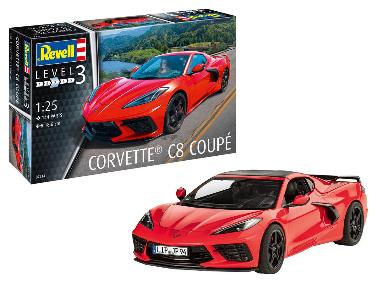 Revell 1/24 2024 Corvette C8 Coupé Model Kit