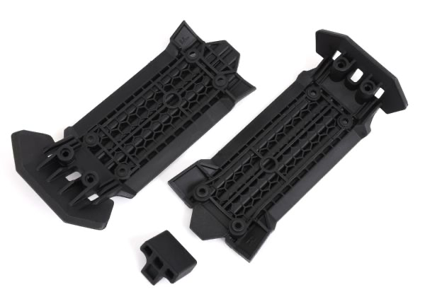 Traxxas Front and Rear Skidplate w/Cushion: XRT