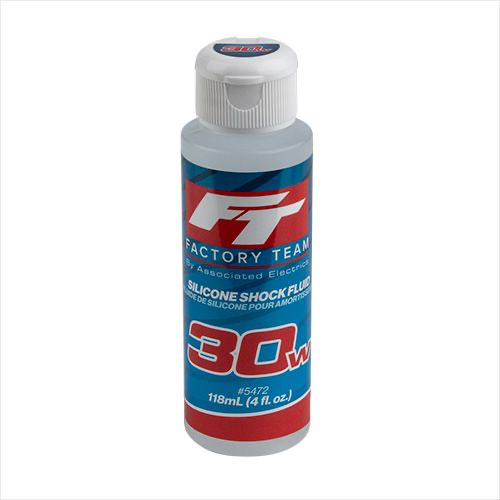 Team Associated Factory Team Silicone Shock Oil: 30wt (4oz)
