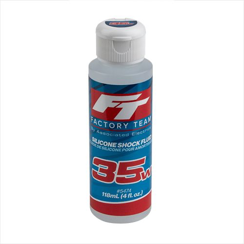 Team Associated Factory Team Silicone Shock Oil: 35wt (4oz)