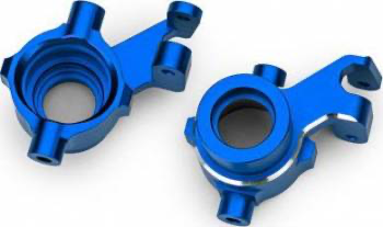 Traxxas Aluminum 6061-T6 Steering Blocks: (MAXX)