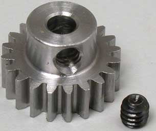 Robinson Racing Steel Pinion: 0.6Mod (20T)