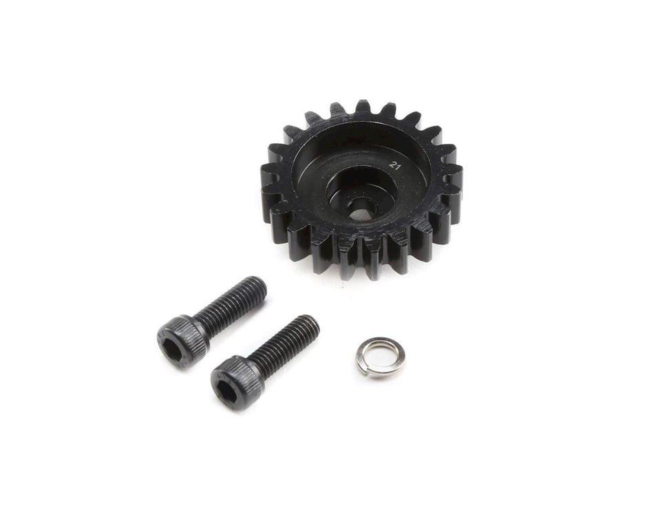 Losi Steel Mod 1.5 Pinion Gear w/Hardware: 5ive-T (21T)
