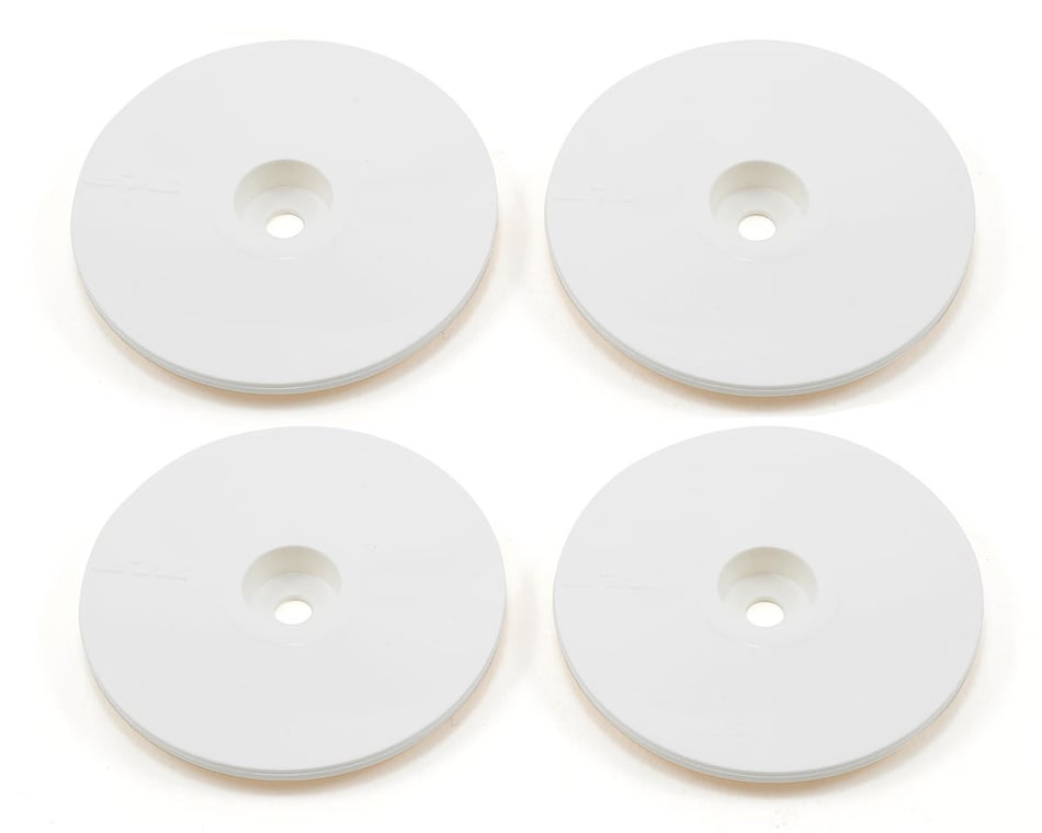 TLR Wheel Disks: White (2)