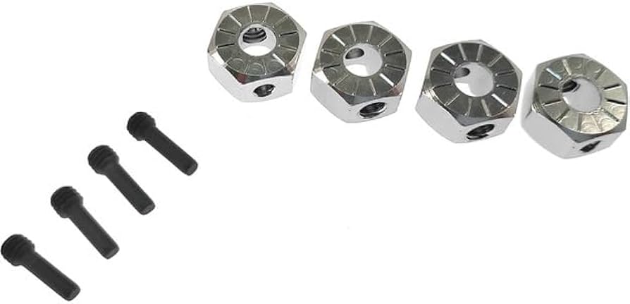 Axial Hard Anodized Aluminum Hex Hub: 12mm (RBX10)