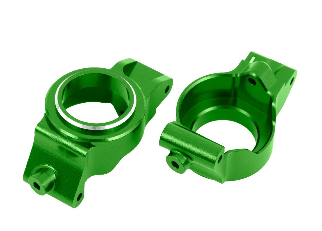 Traxxas Aluminum Caster Blocks: XRT/X-Maxx (Green)