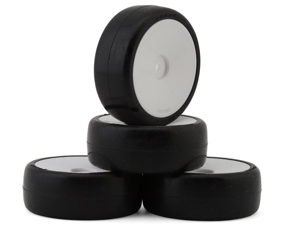 Yokomo Sorex Pre-Glued Touring Car Tires: 28 Shore