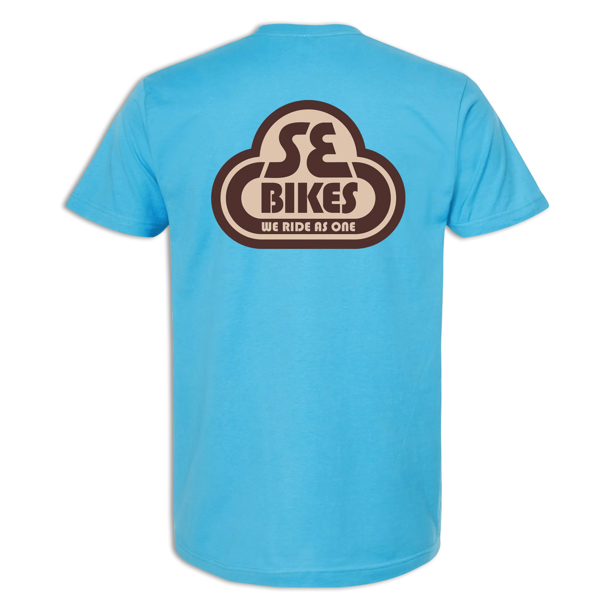 SE Bikes Colored Logo Shirt Aqua (Large)