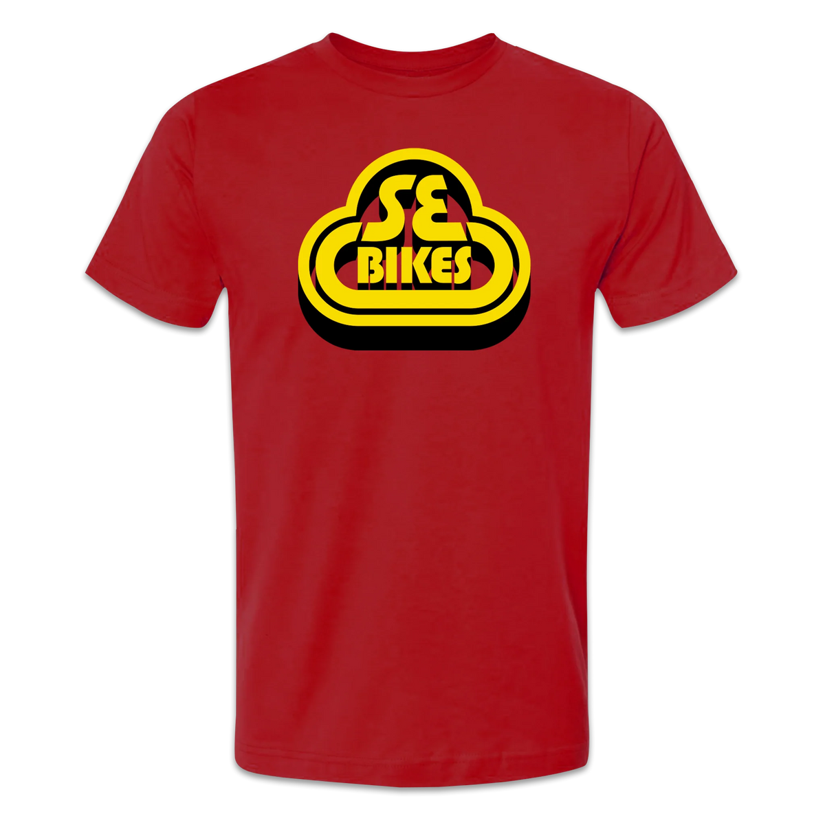 SE Bikes Shirt 3rd Dimension Cherry Red (Small)