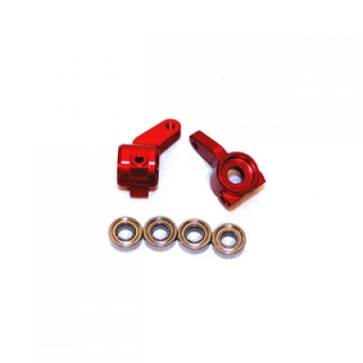 STRC Aluminum Front Knuckles Traxxas 2WD (Red)