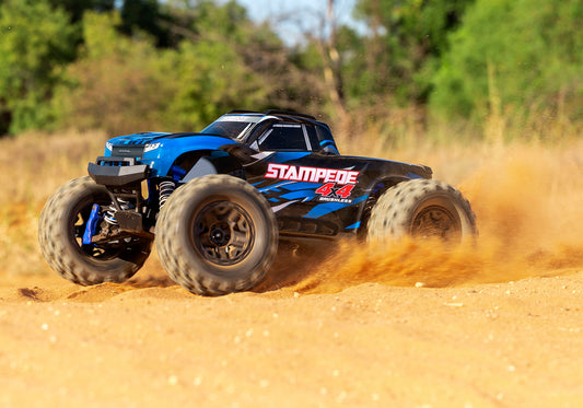 Traxxas Stampede 4X4 BL-2S Brushless Monster Truck RTR (Blue)