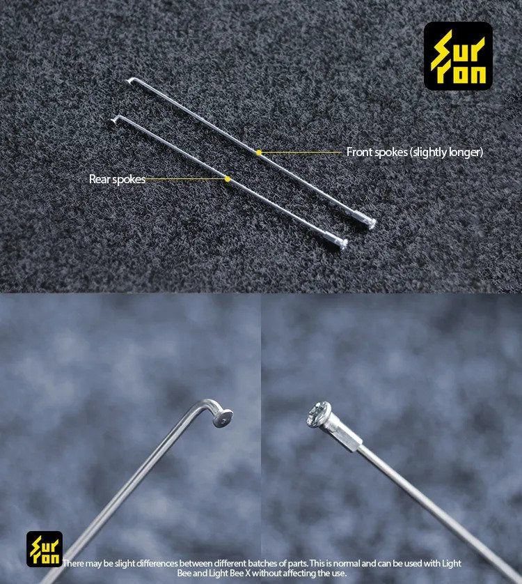 Light Bee Rear Inner Wheel Spokes